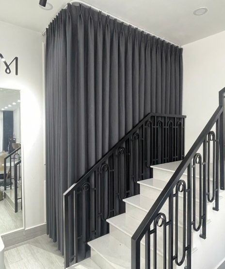 Dự án thi công rèm cửa cho Studio