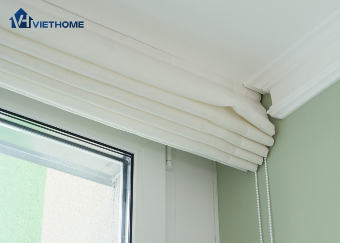 Vì sao nên chọn Việt Home thi công rèm Roman?