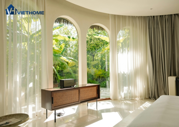 Quy trình thi công rèm vải tại Nội thất Việt Home