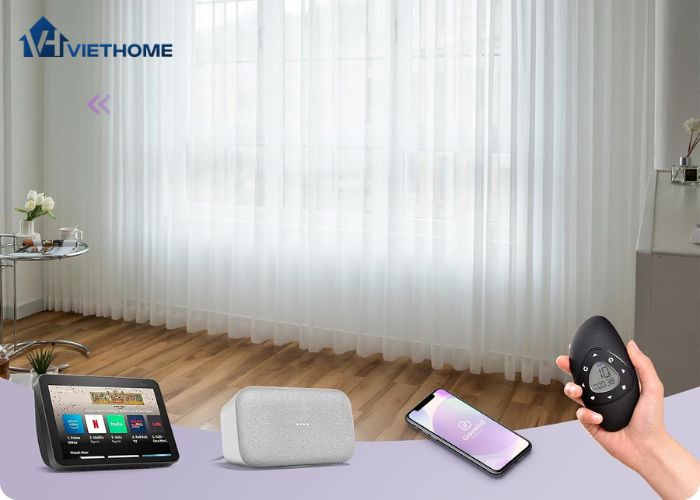 Các phương thức điều khiển rèm phổ biến